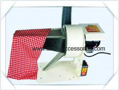 clean garments faster with use of super exhaust and spray guns